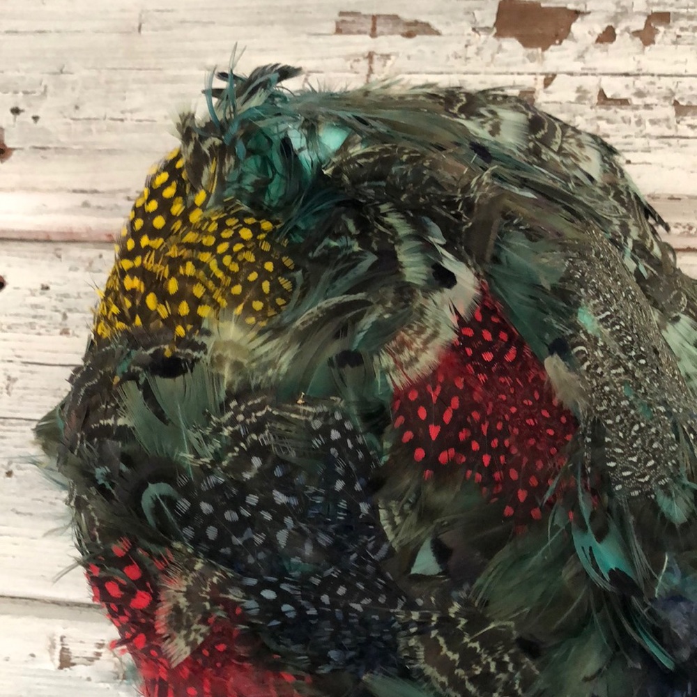 VTG Feathered Hat Amazing condition 50s/60s - Picture 2 of 10